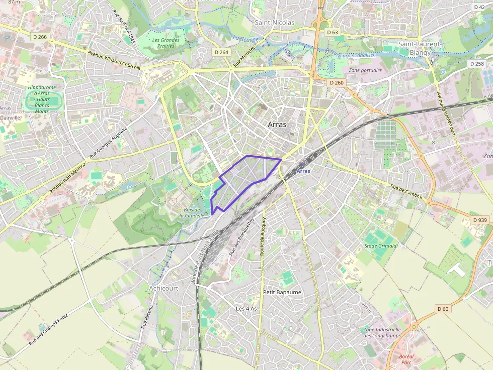 Appartement 56 m² deux pieces à vendre à Arras