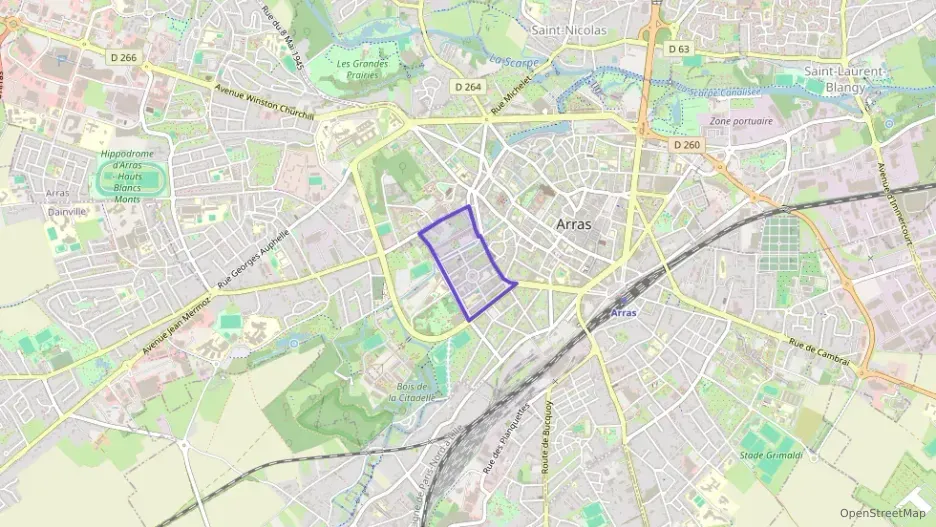 Appartement 74 m² trois pièces à vendre à Arras