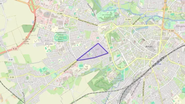 Appartement 80 m² trois pièces à vendre à Arras