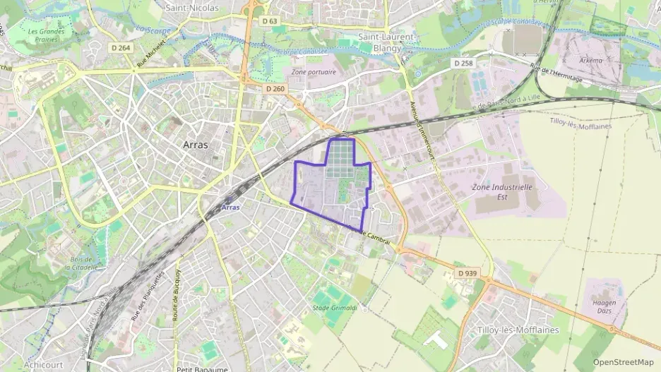 Appartement 94 m² quatre pièces à vendre à Arras