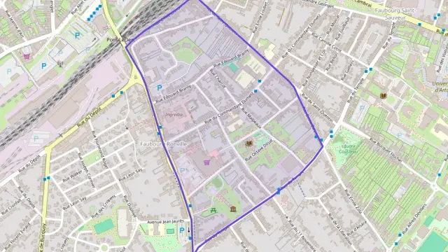 Appartement 47 m² deux pieces à vendre à Arras