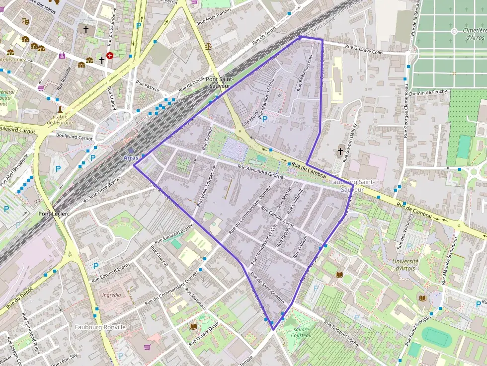 Appartement 46 m² deux pieces à vendre à Arras