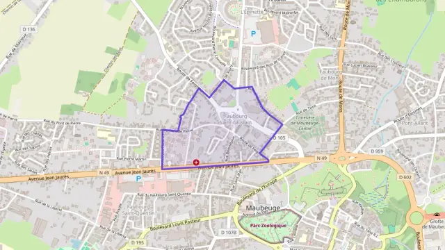 Appartement 92 m² quatre pièces à vendre à Maubeuge