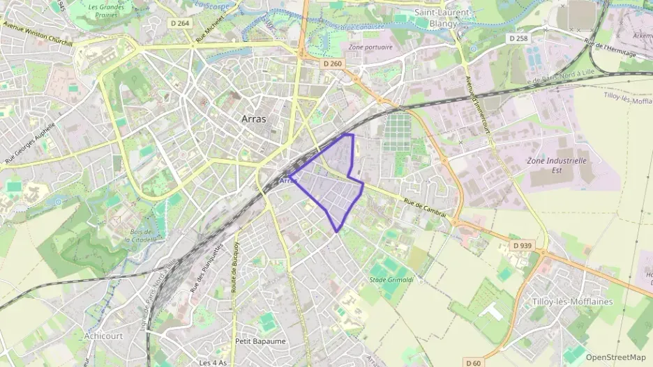 Appartement 50 m² deux pieces à vendre à Arras