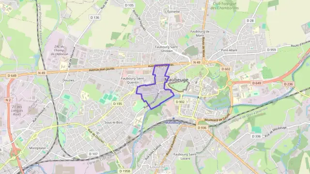 Appartement 64 m² quatre pièces à vendre à Maubeuge