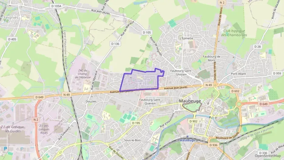 Appartement 95 m² trois pièces à vendre à Maubeuge