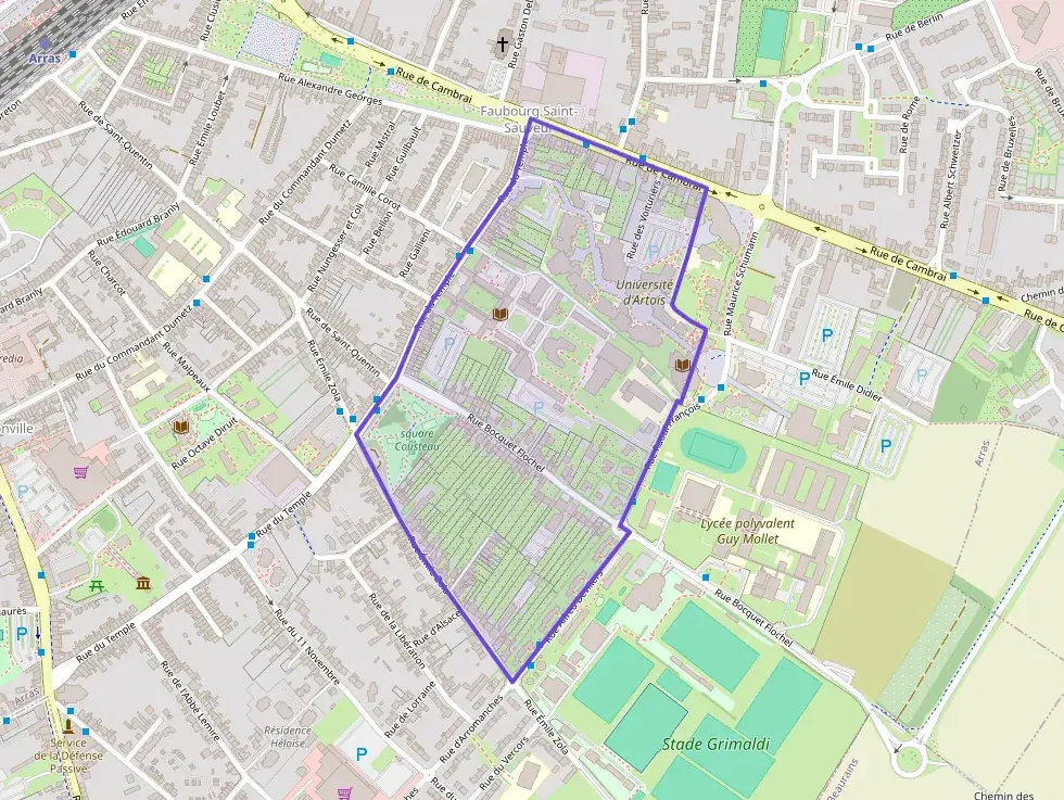 Appartement 76 m² quatre pièces à vendre à Arras