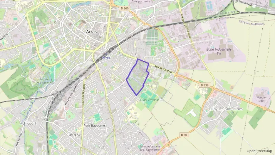 Appartement 76 m² quatre pièces à vendre à Arras