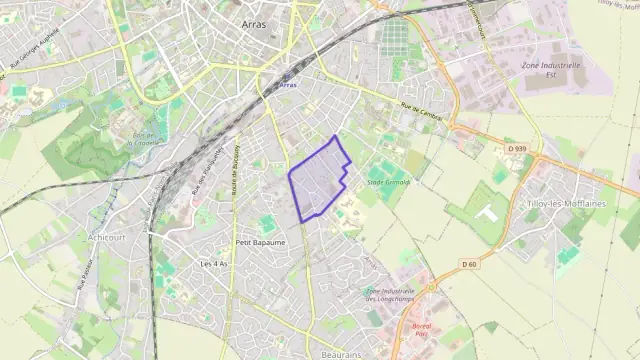 Appartement 80 m² trois pièces à vendre à Arras