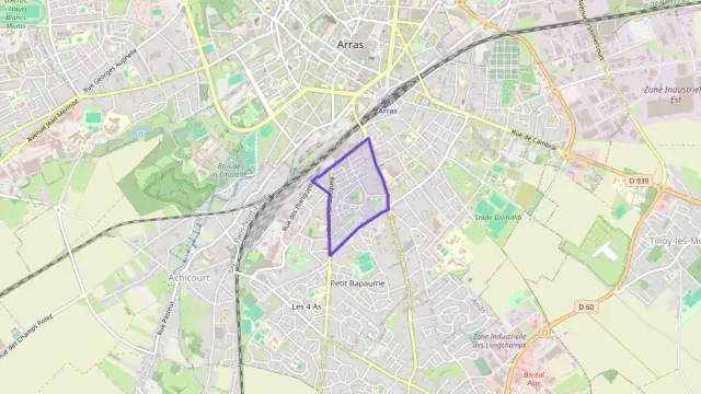 Appartement 53 m² deux pieces à vendre à Arras