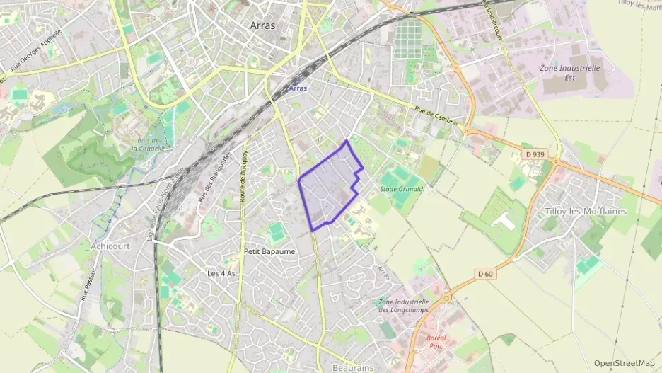 Appartement 83 m² quatre pièces à vendre à Arras