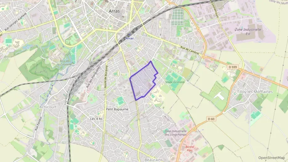 Appartement 54 m² deux pieces à vendre à Arras