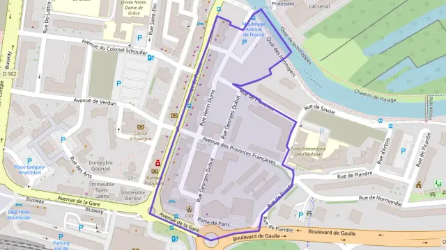 Appartement 81 m² quatre pièces à vendre à Maubeuge