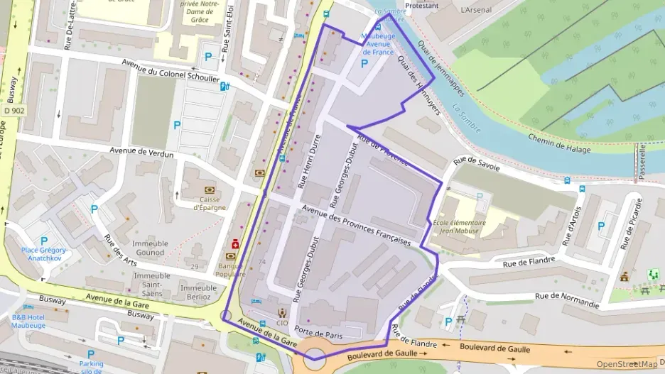 Appartement 68 m² quatre pièces à vendre à Maubeuge Appartement 68 m² quatre pièces à vendre à Maubeuge