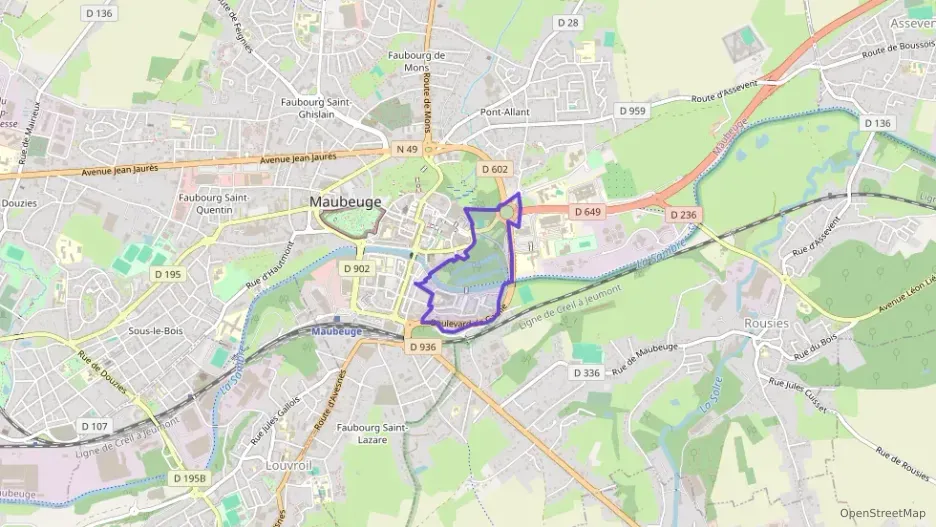 Appartement 68 m² quatre pièces à vendre à Maubeuge Appartement 68 m² quatre pièces à vendre à Maubeuge