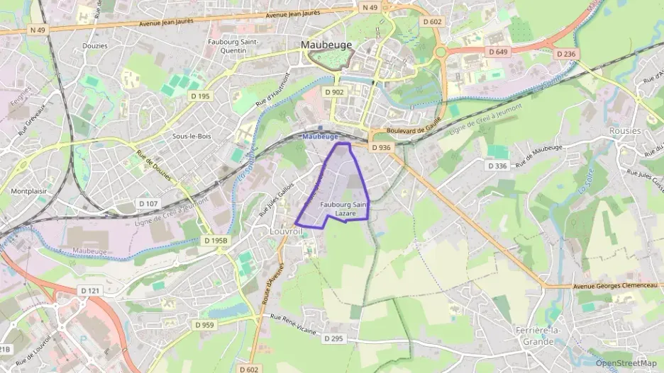 Appartement 37 m² deux pieces à vendre à Maubeuge