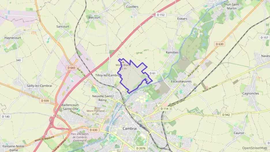 Appartement 68 m² trois pièces à vendre à Cambrai