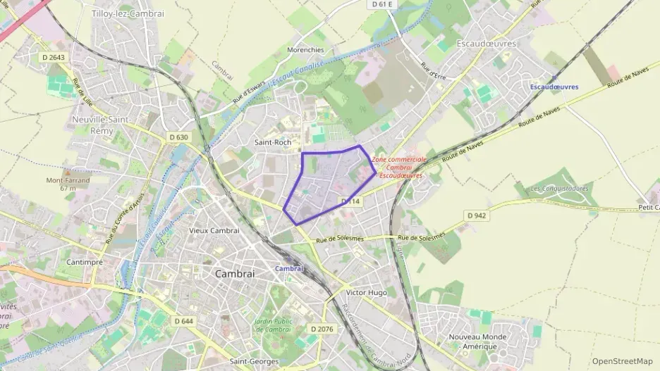 Appartement 72 m² trois pièces à vendre à Cambrai