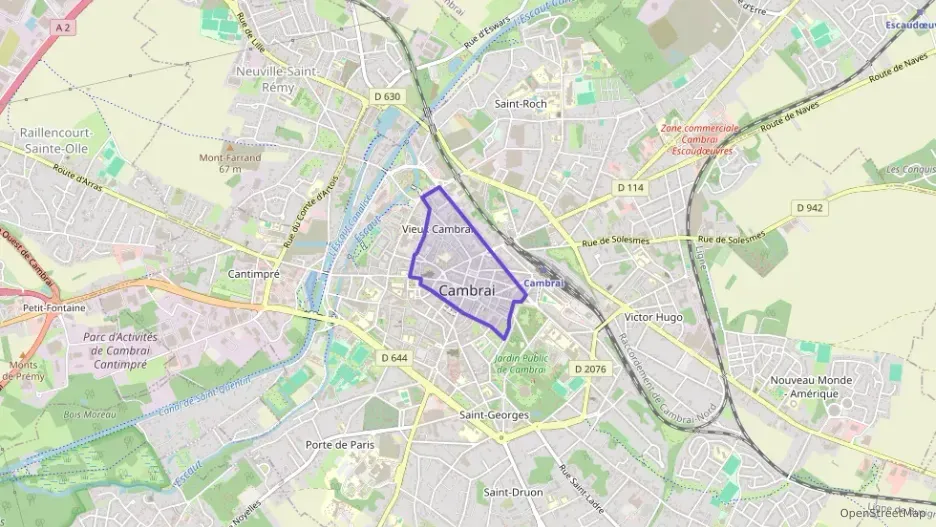 Appartement 108 m² trois pièces à vendre à Cambrai
