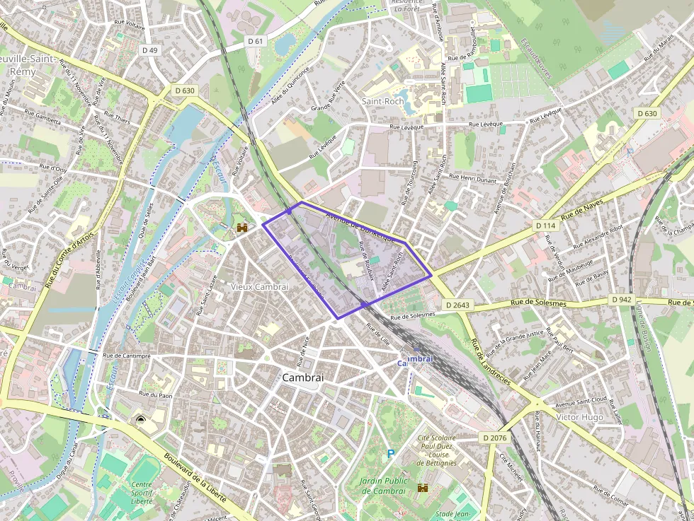 Appartement 44 m² deux pieces à vendre à Cambrai