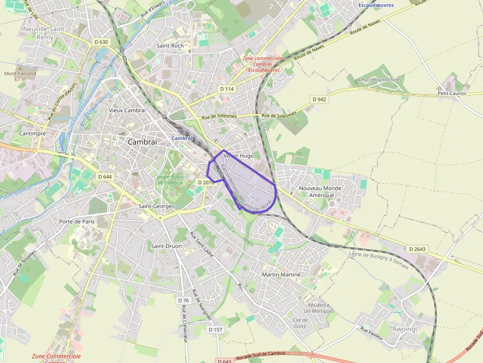 Appartement 75 m² trois pièces à vendre à Cambrai