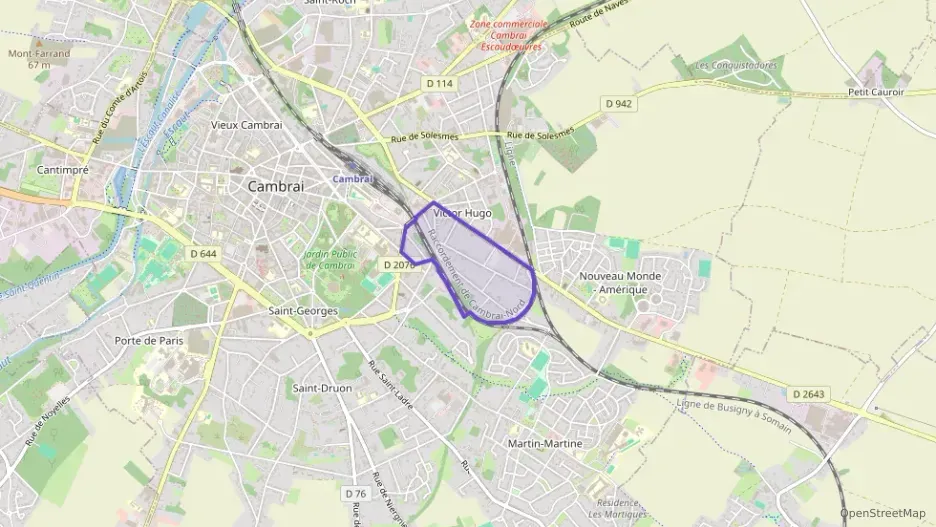 Appartement 75 m² trois pièces à vendre à Cambrai