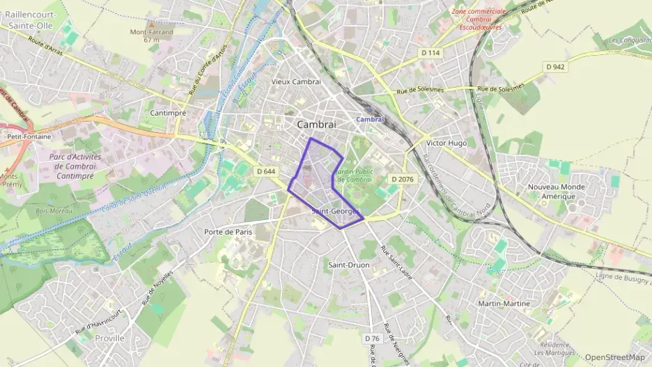 Appartement 50 m² deux pieces à vendre à Cambrai