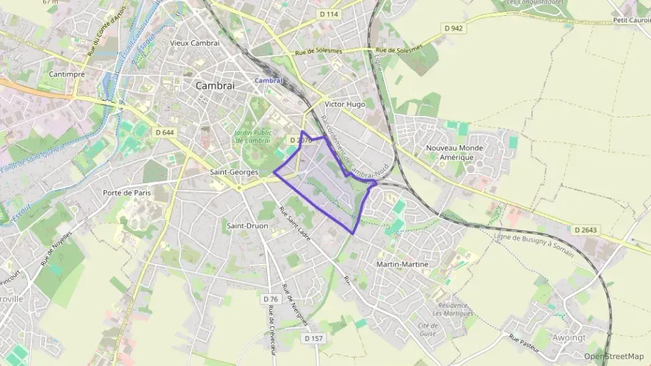 Appartement 79 m² trois pièces à vendre à Cambrai