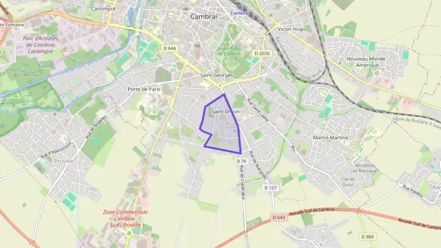 Appartement 23 m² une piece à vendre à Cambrai