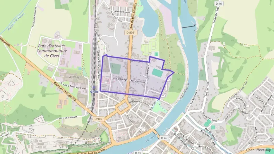 Appartement 74 m² cinq pièces à vendre à Givet