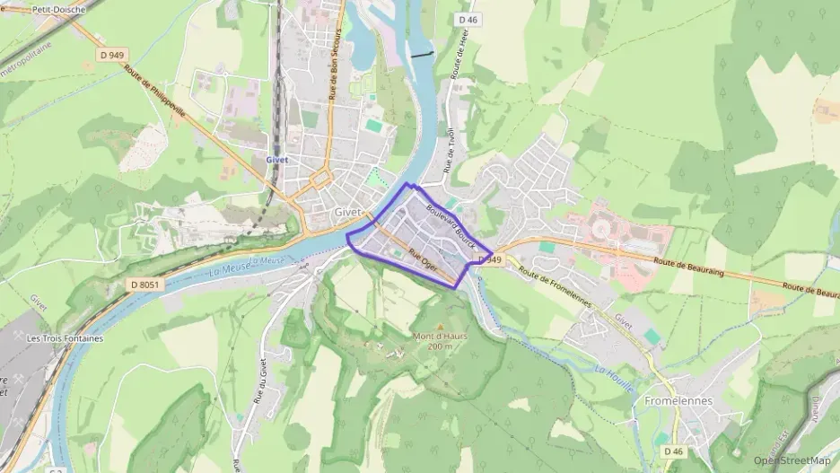 Appartement 76 m² quatre pièces à vendre à Givet Appartement 76 m² quatre pièces à vendre à Givet