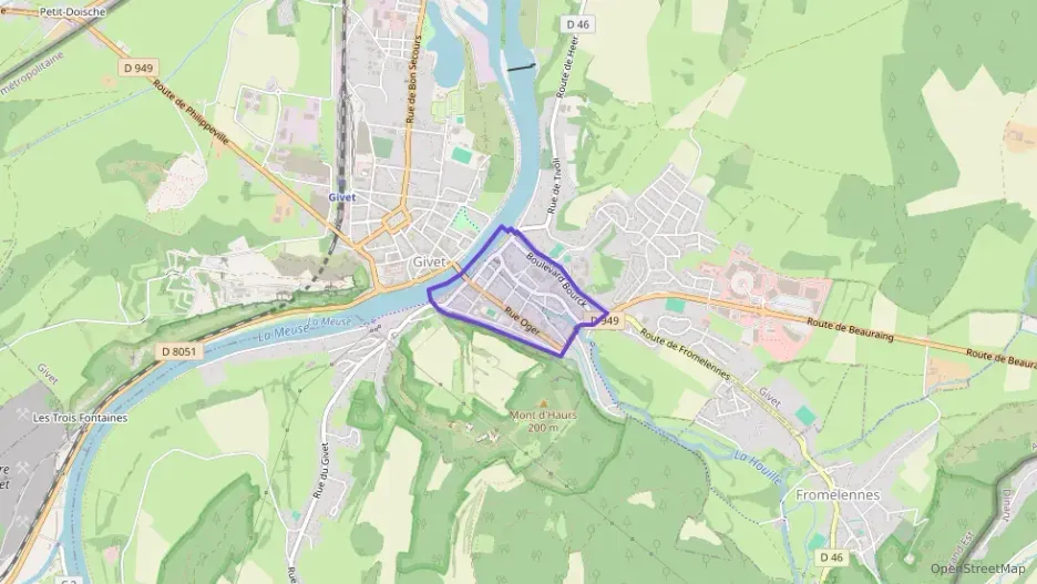 Appartement 27 m² une piece à vendre à Givet