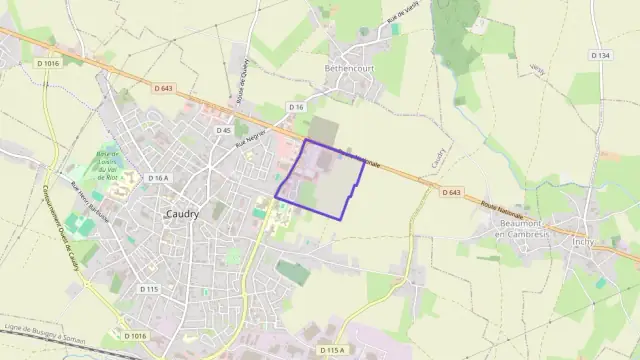 Appartement 61 m² trois pièces à vendre à Caudry