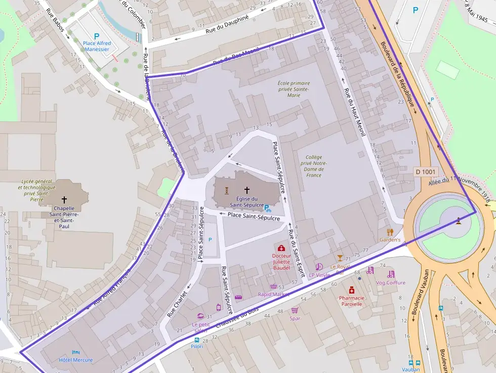 Appartement 60 m² quatre pièces à vendre à Abbeville