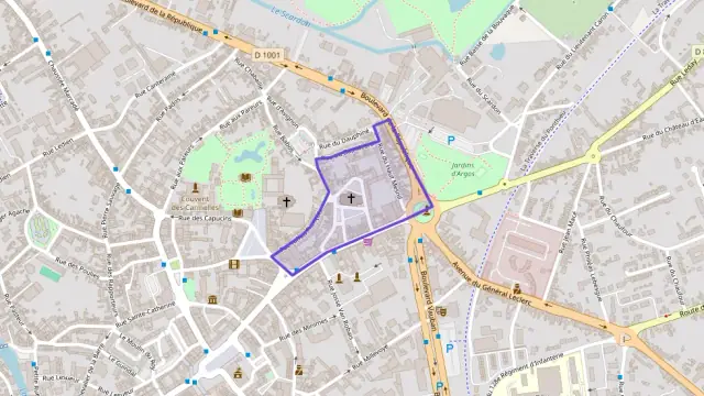 Appartement 60 m² quatre pièces à vendre à Abbeville