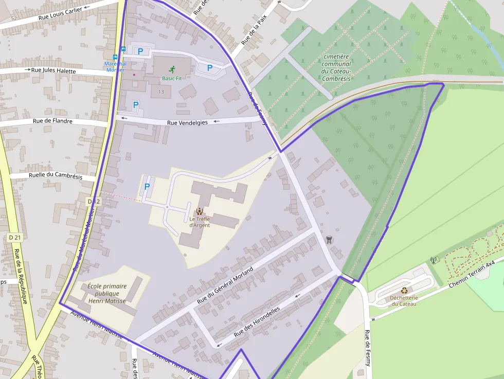 Appartement 71 m² quatre pièces à vendre à Le Cateau-Cambrésis