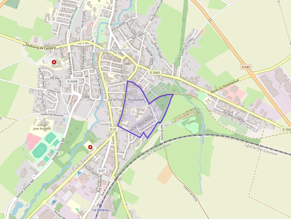 Appartement 71 m² quatre pièces à vendre à Le Cateau-Cambrésis