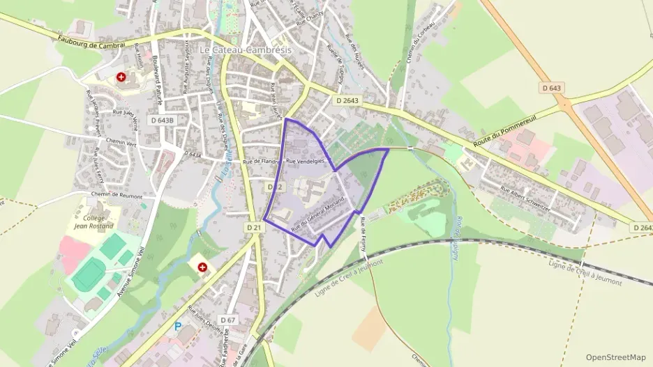 Appartement 71 m² quatre pièces à vendre à Le Cateau-Cambrésis Appartement 71 m² quatre pièces à vendre à Le Cateau-Cambrésis