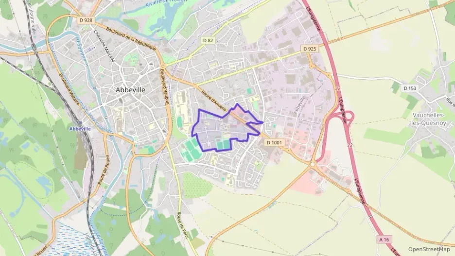 Appartement 93 m² cinq pièces à vendre à Abbeville Appartement 93 m² cinq pièces à vendre à Abbeville