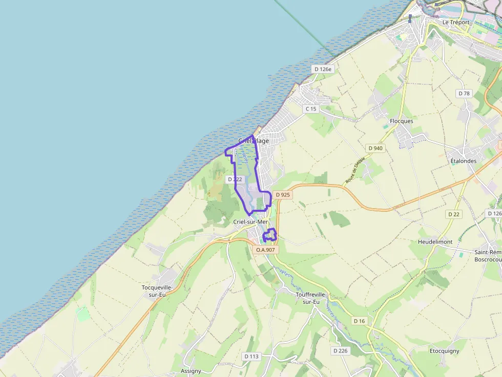 Appartement 72 m² trois pièces à vendre à Criel-sur-Mer