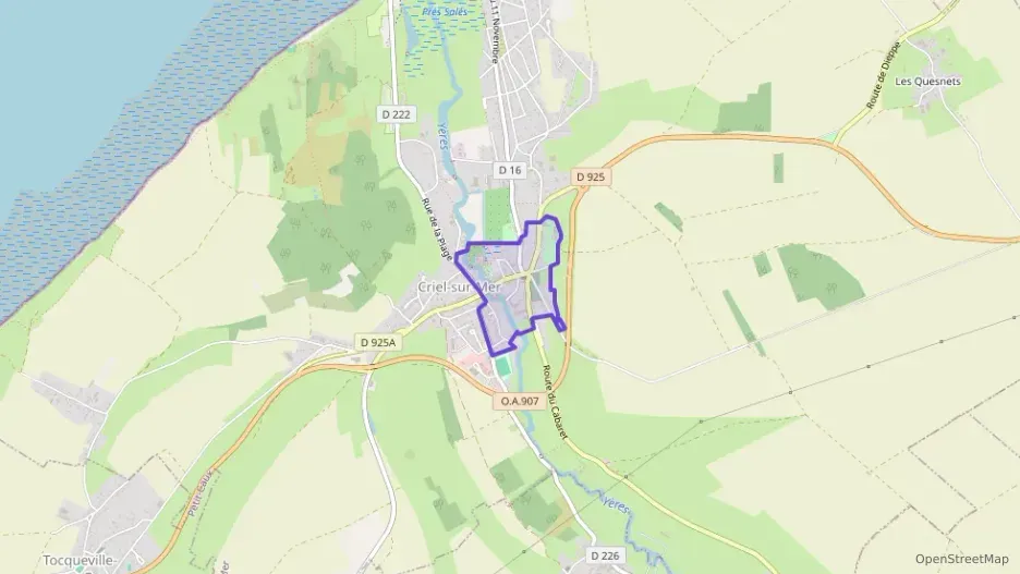 Appartement 60 m² trois pièces à vendre à Criel-sur-Mer