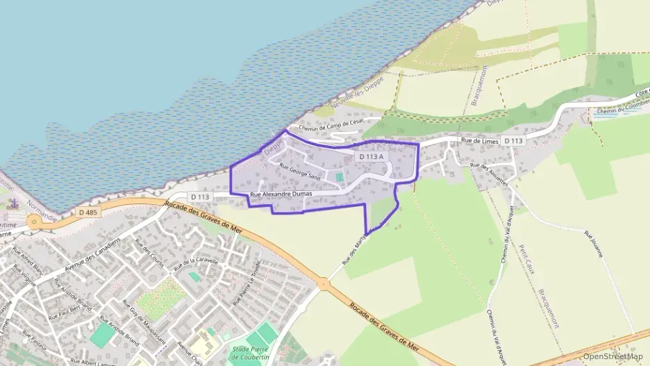 Appartement 110 m² quatre pièces à vendre à Dieppe Appartement 110 m² quatre pièces à vendre à Dieppe