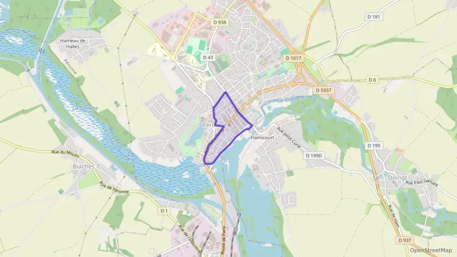 Appartement 94 m² quatre pièces à vendre à Péronne