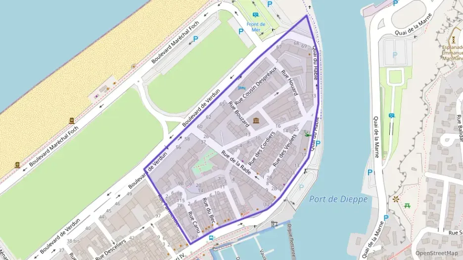 Appartement 71 m² quatre pièces à vendre à Dieppe
