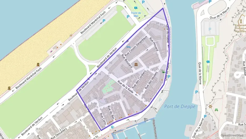 Appartement 21 m² une piece à vendre à Dieppe