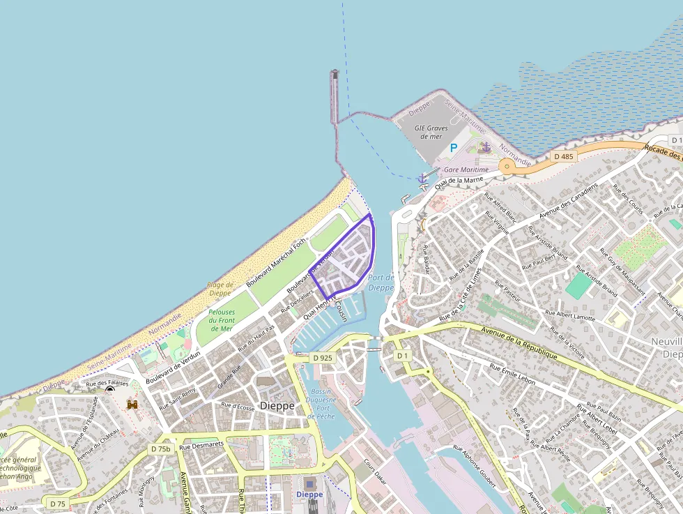 Appartement 21 m² une piece à vendre à Dieppe