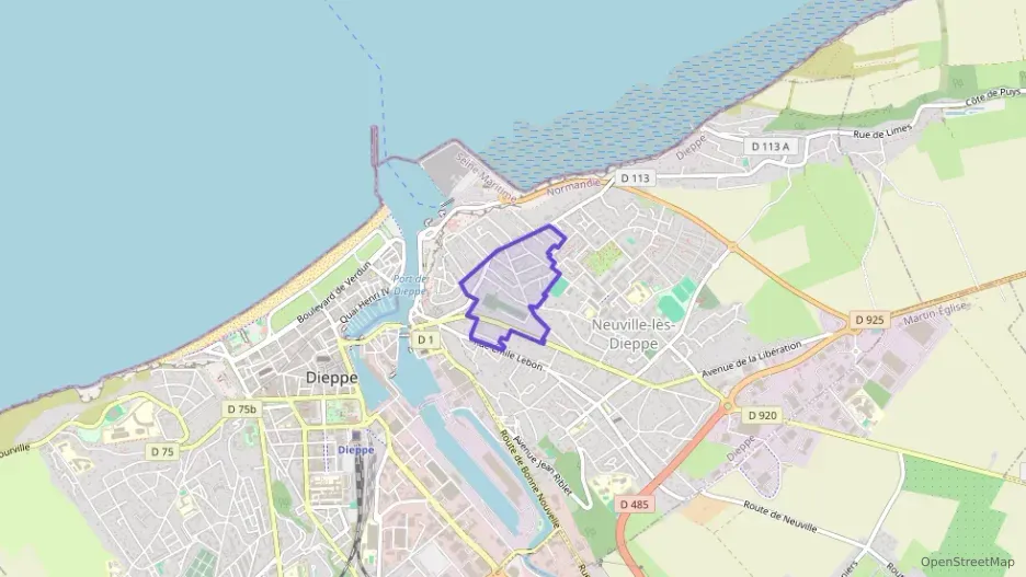 Appartement 50 m² trois pièces à vendre à Dieppe