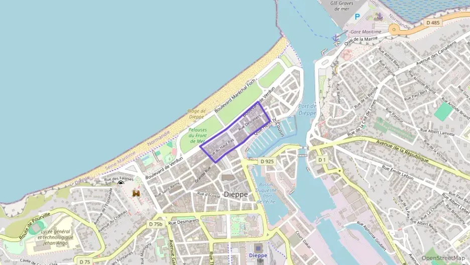 Appartement 42 m² deux pieces à vendre à Dieppe Appartement 42 m² deux pieces à vendre à Dieppe