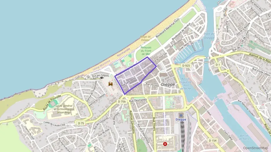Appartement 68 m² trois pièces à vendre à Dieppe