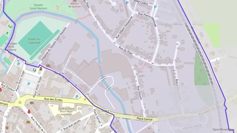 Appartement 54 m² trois pièces à vendre à Hirson